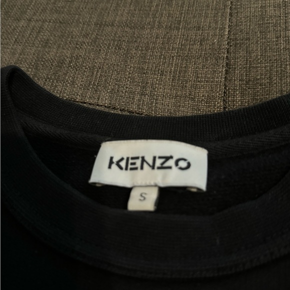 Limited edition Kenzo tiger sweater in black and blue - Picture 5 of 5